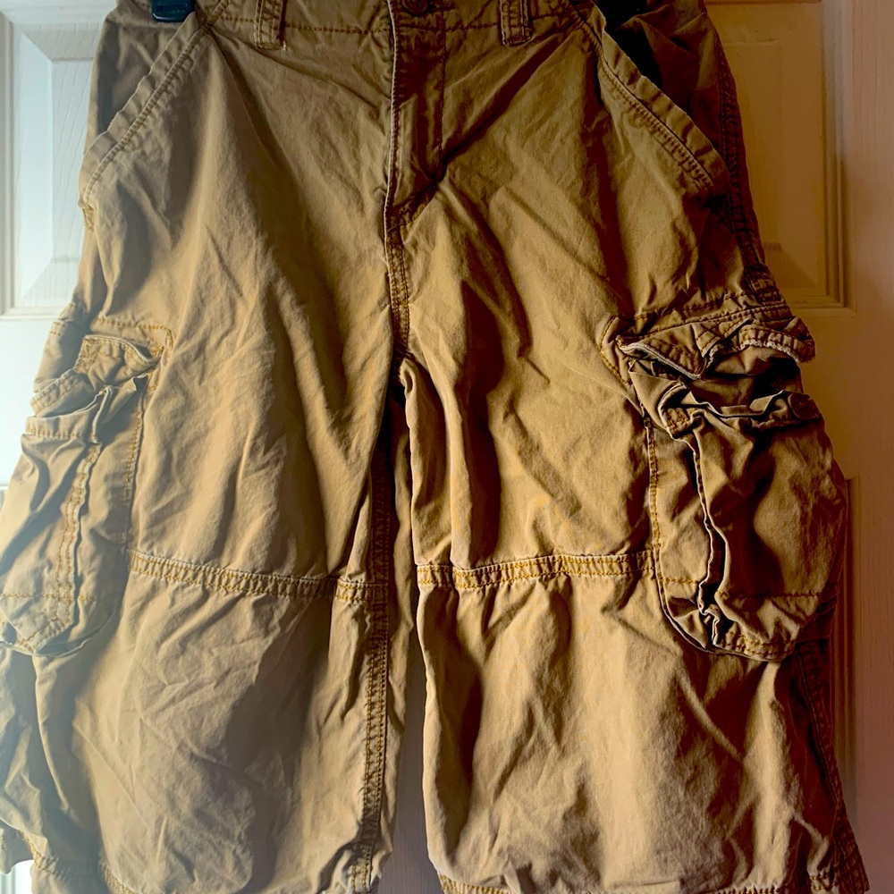 Boys khaki shorts